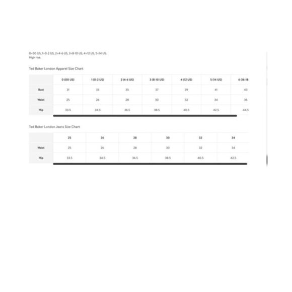 Ted BAKER LONDON Toplyt Bow Cuff High Rise Pant BNWT - Picture 8 of 8